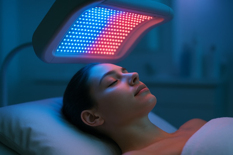 LED-Lichttherapie im Beauticum München